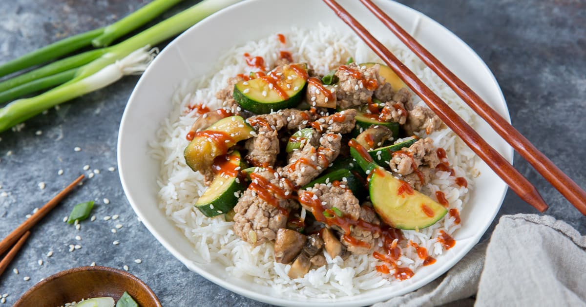 Ground Pork Stir Fry with Zucchini & Mushrooms Wholesome Made Easy