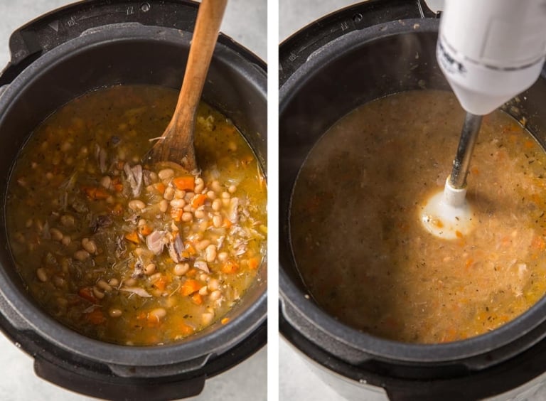 Instant Pot Navy Bean Soup Wholesome Made Easy