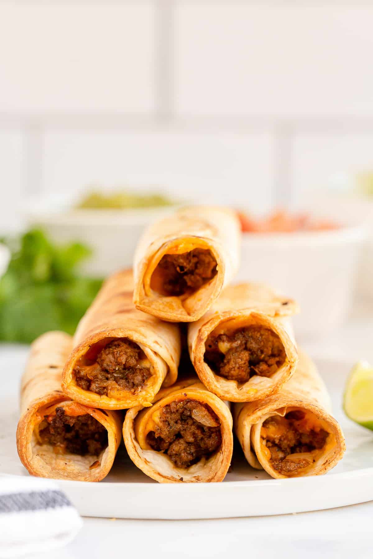 Air Fryer Beef Taquitos (Freezer Instructions) Wholesome Made Easy