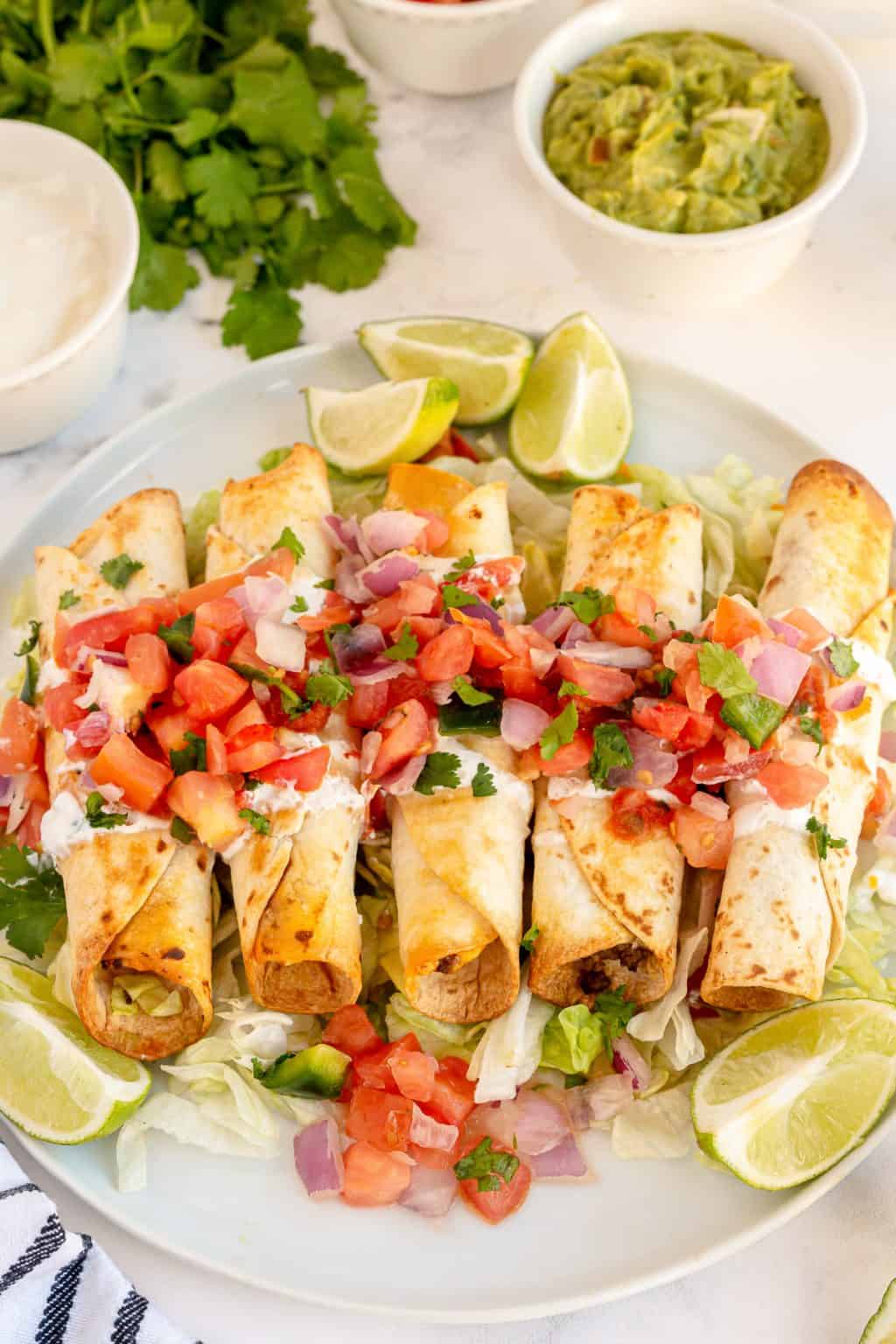 Air Fryer Beef Taquitos (Freezer Instructions) Wholesome Made Easy