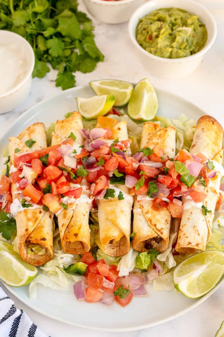 Air Fryer Beef Taquitos (Freezer Instructions) Wholesome Made Easy