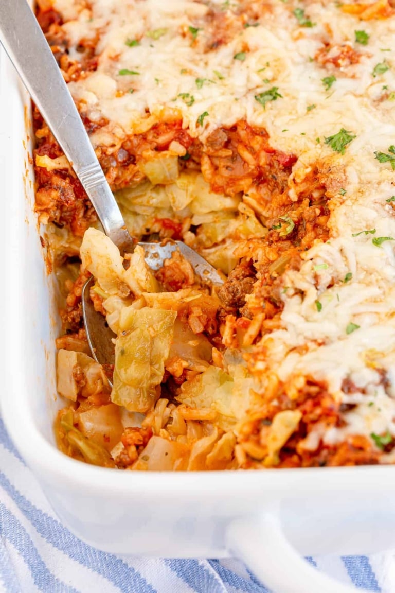 Cabbage Roll Casserole Wholesome Made Easy