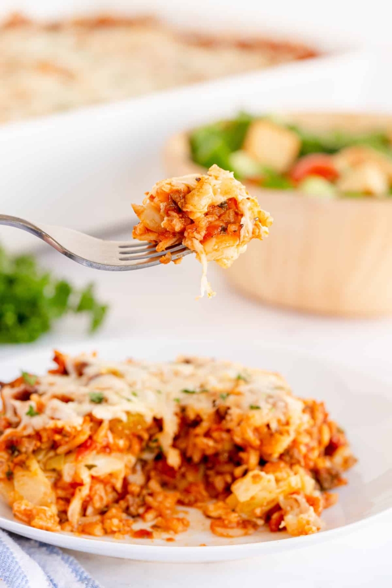 Cabbage Roll Casserole Wholesome Made Easy