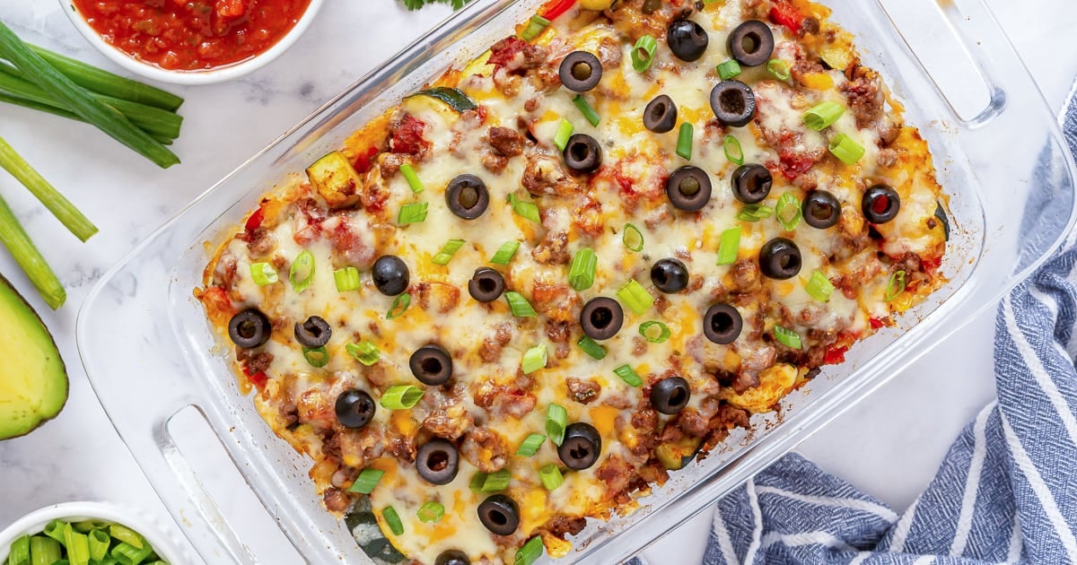 Beef and Vegetable Taco Bake - Wholesome Made Easy