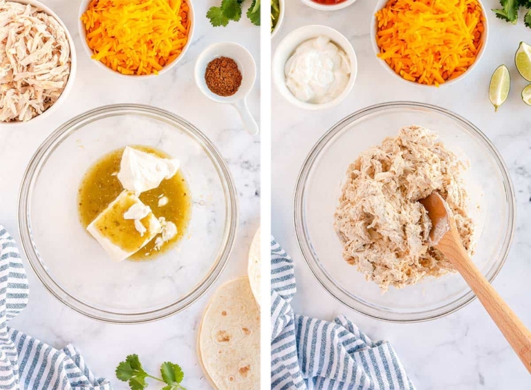 Air Fryer Cream Cheese Chicken Taquitos Wholesome Made Easy