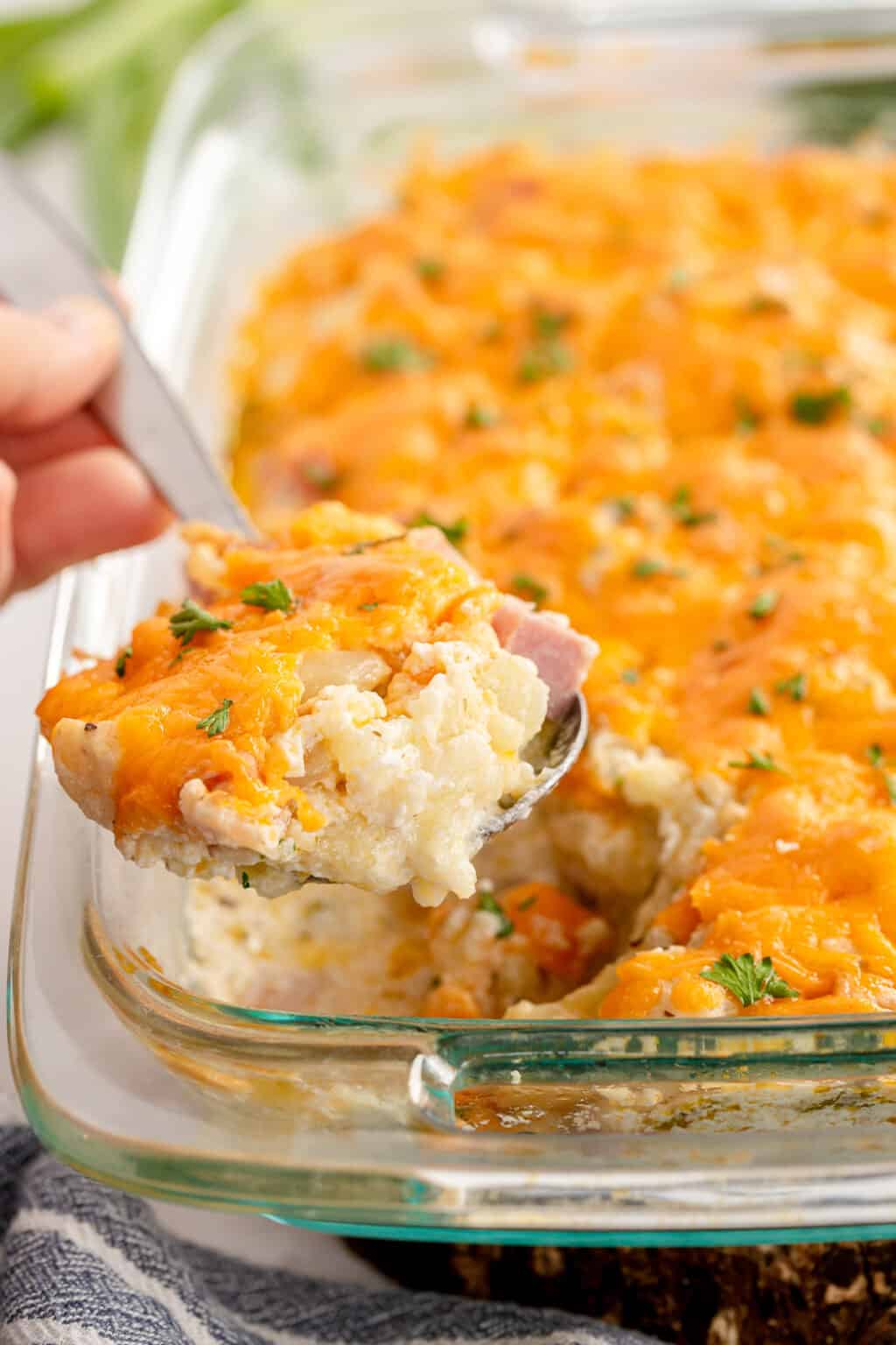 Cauliflower Ham Casserole Wholesome Made Easy