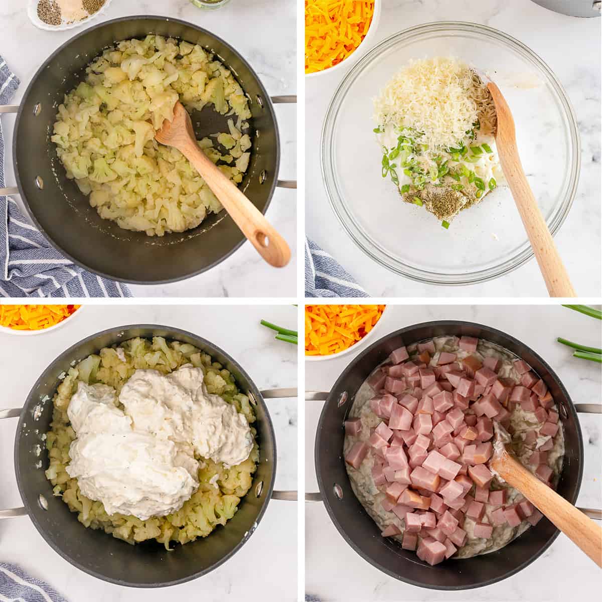 Cauliflower Ham Casserole Wholesome Made Easy