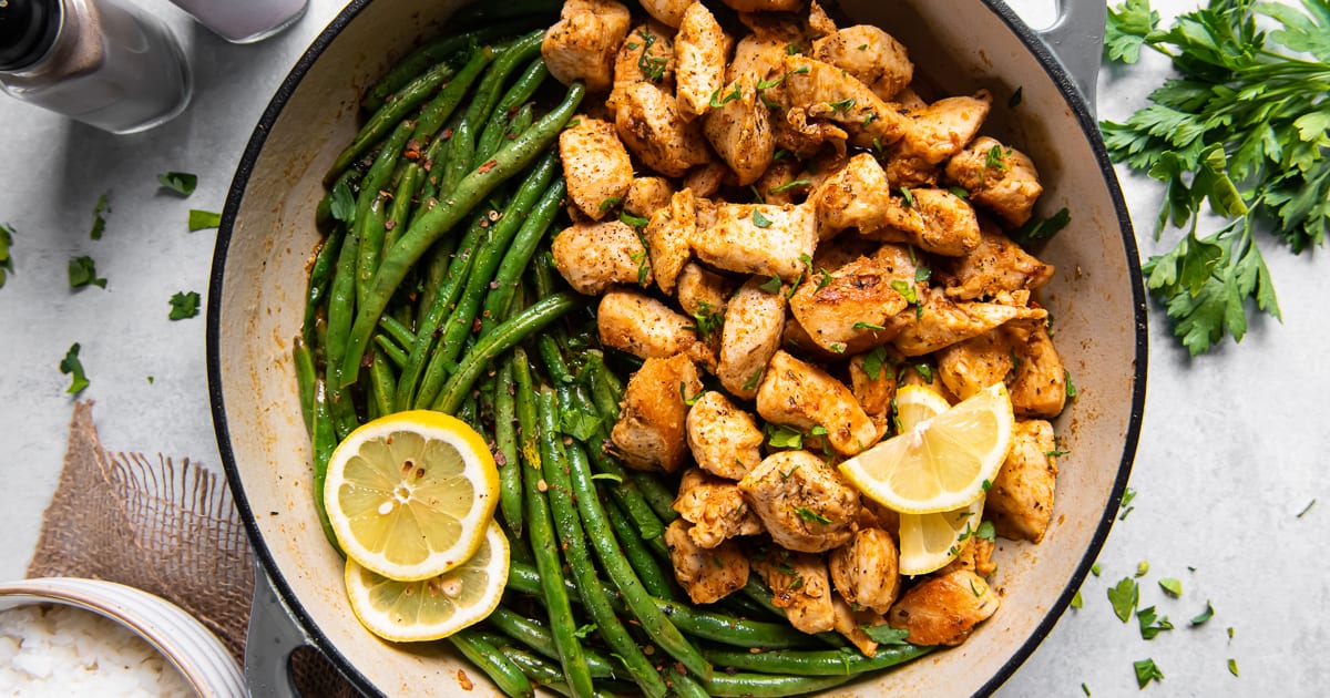 Chicken Green Bean Skillet Wholesome Made Easy