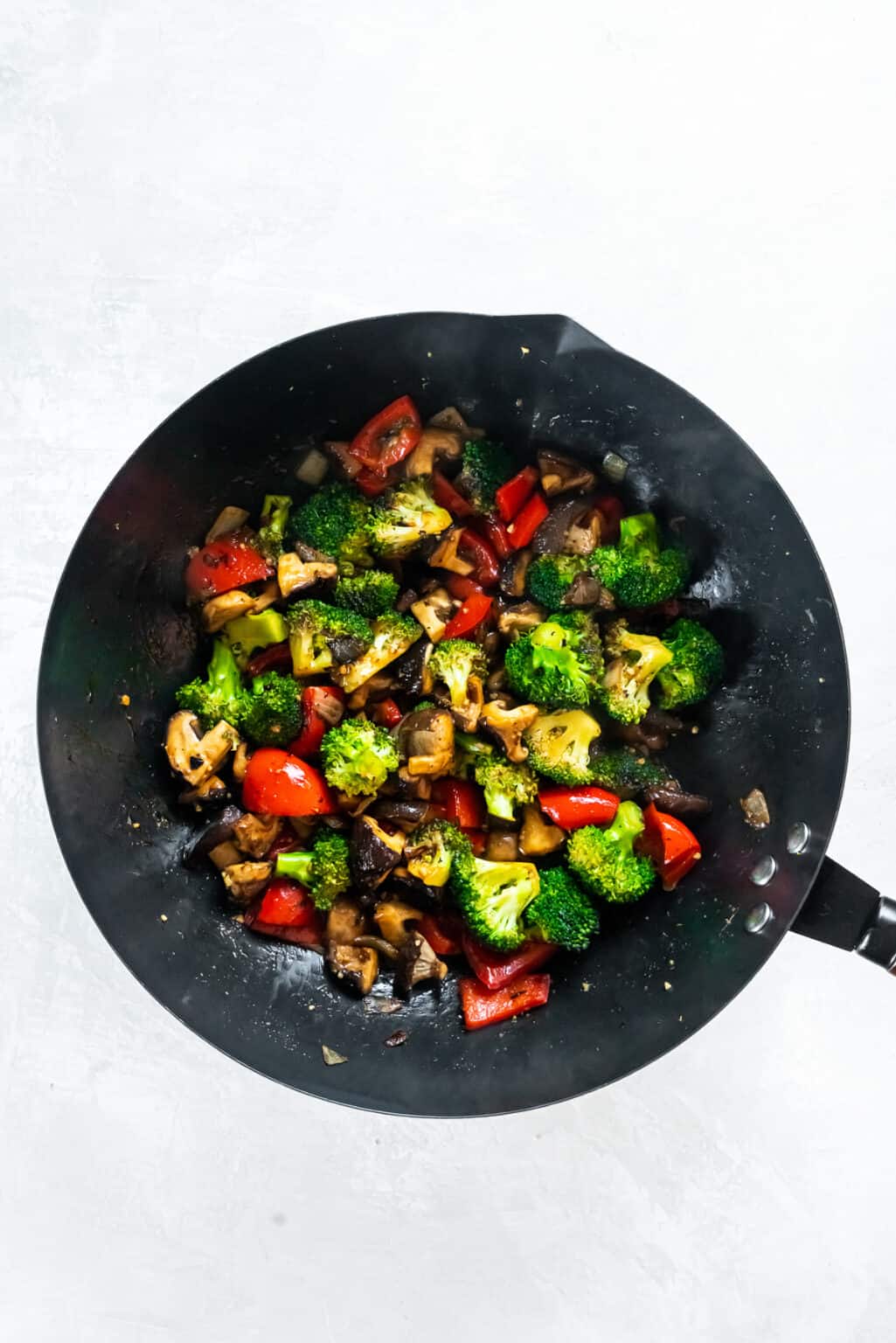 Broccoli Mushroom Stir Fry - Wholesome Made Easy