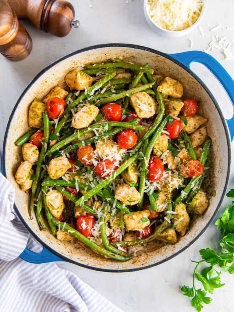 Pesto Chicken and Veggies Wholesome Made Easy