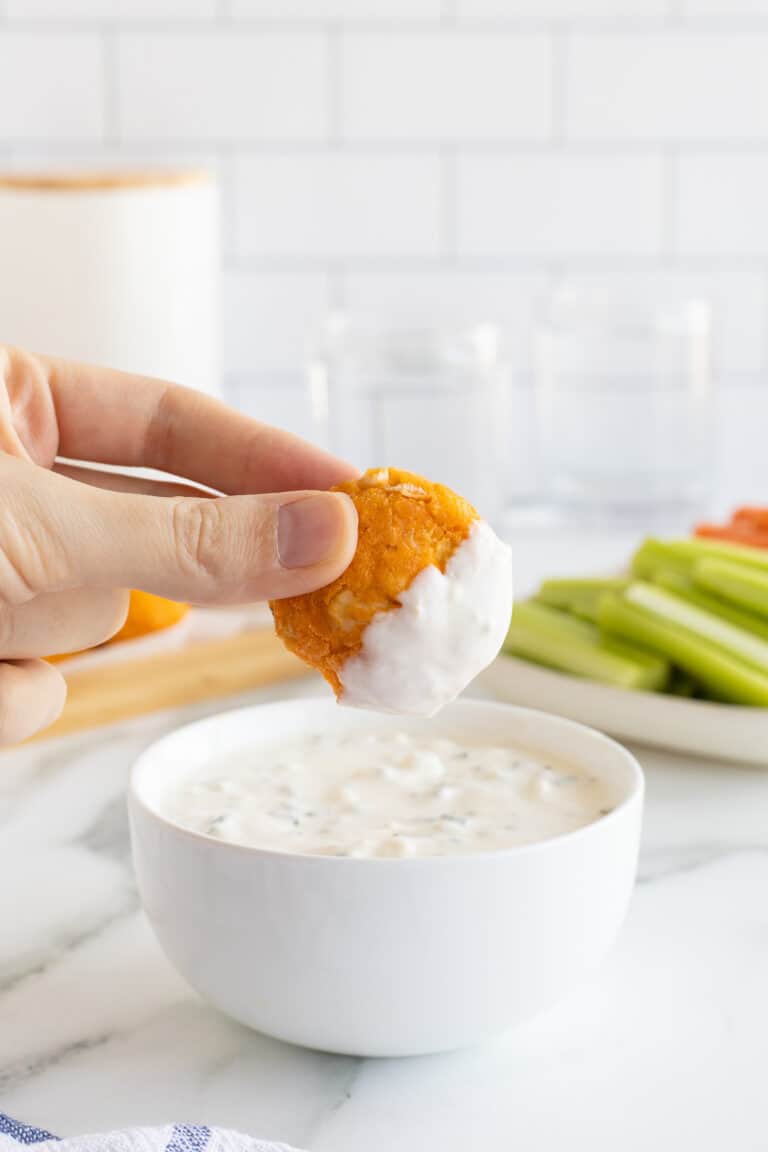 Keto Buffalo Chicken Bites (with Blue Cheese Dip) Wholesome Made Easy