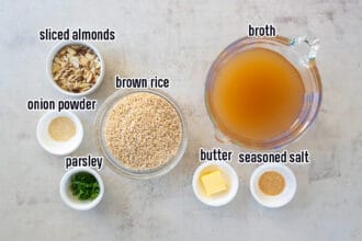 Brown Rice Pilaf - Wholesome Made Easy