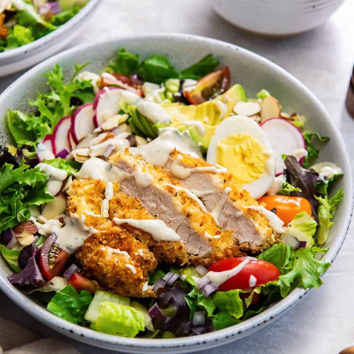 Crispy Chicken Salad Wholesome Made Easy
